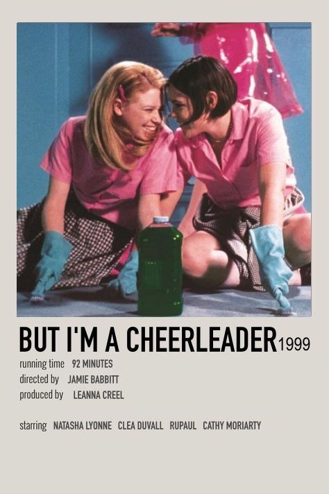 lgbt movie But I'm A Cheerleader, Tabel Periodik, But Im A Cheerleader, Indie Movie Posters, Movie Card, Iconic Movie Posters, Girly Movies, Film Posters Minimalist, Great Movies To Watch