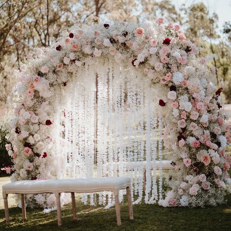 A truly special moment as our couple embraces their first moments together following their Nikkah ceremony. Styling, flowers, decor and set up by @museweddingsandevents Bride @shay.gotya Photography by @shutterstories.au Make up by @mariamzafarbridal Venue @growwild.weddings Nikkah Ceremony, Ceremony Styling, Styling Flowers, Flowers Decor, Wedding Events, Muse, This Is Us, Make Up, Weddings