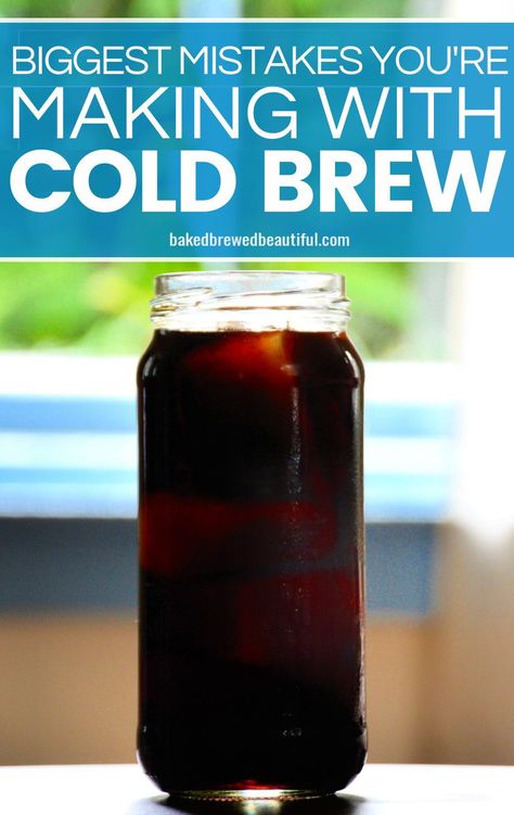 Diy Cold Brew Coffee, Homemade Cold Brew Coffee, Espresso Drink Recipes, Best Cold Brew Coffee, Make Cold Brew, Cold Brew Coffee Recipe, Cold Brew Coffee Concentrate, Cold Brew Recipe, Cold Brew At Home