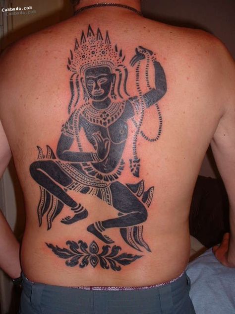 Apsara Apsara Tattoo Khmer, Apsara Tattoo, Tattoo Khmer, Cambodian Apsara, Resorts Design, Khmer Tattoo, Real Estate Luxury, Dining Design, Phnom Penh