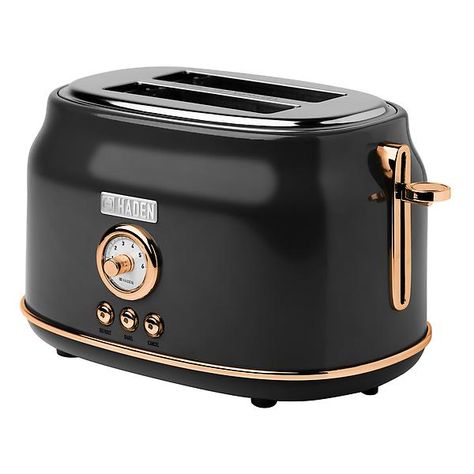 Haden Dorset 2-Slice Toaster | The Container Store Copper Toaster, Retro Toaster, Kitchen Appliance Set, Stainless Steel Toaster, Coffee Maker Machine, Electric Tea Kettle, Stainless Steel Countertops, Copper Kettle, Coffee Uses