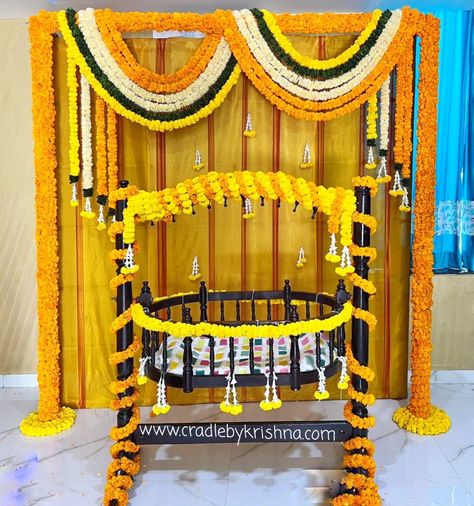 Uyala Function Decoration At Home, Barasala Backdrop Decoration, Cradle Decoration Ideas At Home, Cradle Ceremony Decorations At Home, Barasala Decoration At Home, Cradle Decoration Ideas, Barasala Decoration, Cradle Ceremony Decorations, Mandir Decor