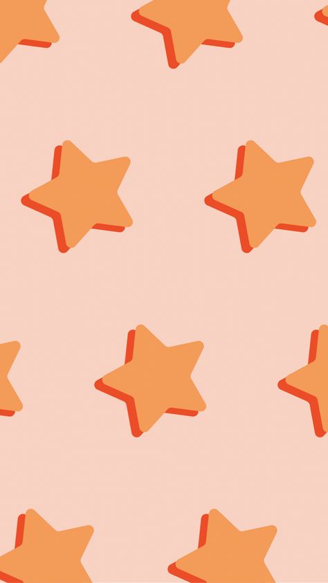 #iphonewallpapers #iphonebackgrounds #aesthetic #stars Pastel Orange Wallpaper Aesthetic, Orange Christmas Wallpaper, Cute Wallpapers Orange, Orange Star Aesthetic, Orange Star Wallpaper, Orange Stars Wallpaper, Orange Astetic, Cute Orange Wallpaper, Iphonebackgrounds Aesthetic