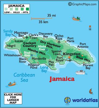 Google Image Result for http://www.worldatlas.com/webimage/countrys/namerica/caribb/jmnewz.gif Jamaica Facts, Jamaica Island, Jamaican Vacation, Jamaica Map, Jamaican Culture, Negril Jamaica, Montego Bay Jamaica, Jamaica Vacation, Honeymoon Places