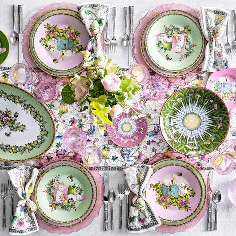 Famille Rose Table Runner | Williams Sonoma Piece Layers, Garden Photoshoot, Chinoiserie Decor, Easter Plates, Best Mothers Day Gifts, Easter Table Decorations, China Patterns, Plates Set, Easter Table