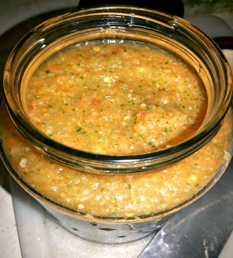 Trini Pepper Sauce, Trinidad Pepper Sauce Recipes, Caribbean Pepper Sauce Recipe, International Sauces, Trini Recipes, Trinidad Food, Condiments Recipes, Pepper Sauce Recipe, Habanero Pepper