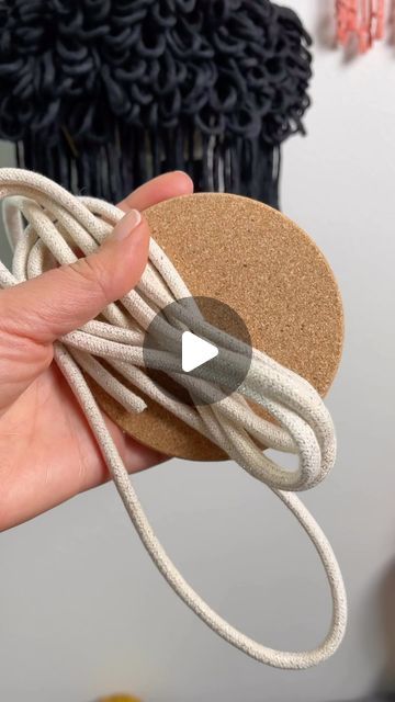 Macrame Coasters Diy Tutorial Videos, Macrame Coaster Tutorial, Macrame Coasters Tutorial, Macrame Coasters Diy, Coasters Diy, Macrame Coasters, Macrame Tutorials, How To Make Coasters, Fiber Artist