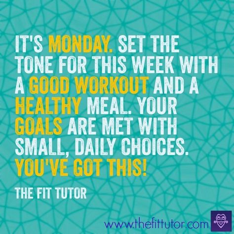 Never Skip a Monday Monday Workout Quotes, Montag Motivation, Monday Workout, Monday (quotes), Workout Quotes, Monday Quotes, Grammar School, Gym Quote, Motiverende Quotes