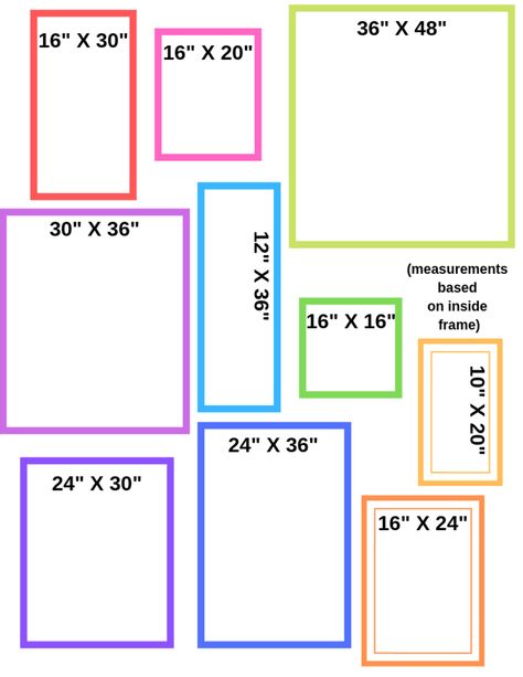 Canvas Sizing Guide (Standard Canvas Sizes Here at Canvas Vows) Procreate Ipad Tutorials, Photo Print Sizes, Picture Frame Sizes, Canvas Sizes, Canva Tutorial, Portrait Canvas, Square Canvas, Canvas Board, Digital Art Tutorial