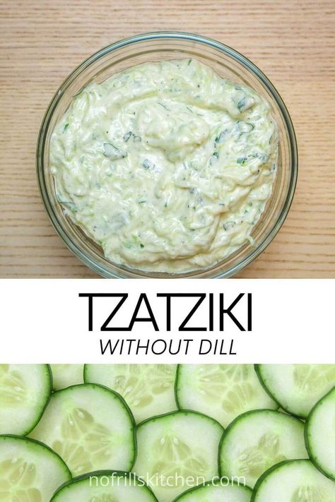 Best Tzatziki Sauce, Best Tzatziki Sauce Recipe, Greek Tzatziki, Tzatziki Sauce Recipe, Greek Dinners, Tzatziki Recipes, Homemade Tzatziki, My Favorite Recipes, Tzatziki Sauce