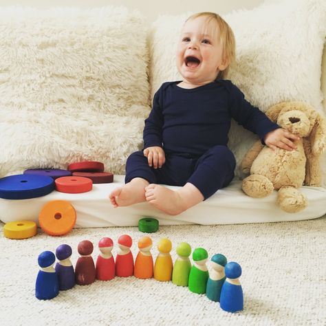 Must Have Toys: Grimms Wooden Toys are the Best Grimms Toys, Grimm's Toys, Grimm, Wooden Toys, My Daughter, Montessori, A Couple, Must Haves, Kids Rugs