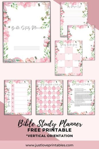 Bible Planner Printables, Faith Planner Free Printable, Christian Planner Printables, Bible Study Notebook Printables, Digital Bible Study Template, Bible Study Template Free, Faith Planner Ideas, Bible Printables Free, Bible Scrapbooking Ideas