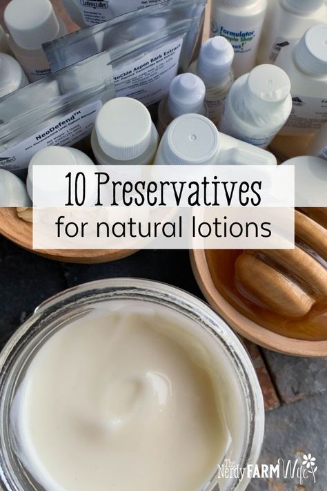 Learn about 10 natural and organic-approved preservatives to safely add to your handmade lotions, creams, and other skin care products. Organic Skin Care Recipes, Lotion Recipe, Diy Lotion, Diy Skin Care Recipes, Homemade Lotion, Moisturizer For Oily Skin, Natural Body Care, Natural Preservatives, Diy Skincare