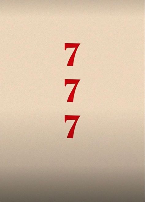 Mens 777 Tattoo, Red 777 Aesthetic, Vertical 777 Tattoo, 777 Angel Number Tattoo Font, 777 Tattoo Vertical, 777 Lottery Tattoo, Red 777 Tattoo, 777 Tattoo Red, 777 Painting