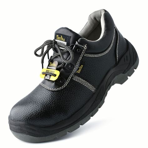 TIESTRA Mens Steel Toe Cap Work Boots S3 SRC Waterproof Leather Lightweight Safety Shoes Product Description Antistatic work safety shoes for men This pair of steel toe work shoes has a wide range of uses. It is suitable for construction sites, landscaping, logistics industry, car maintenance, woodworking, locksmiths, cement workers, truck drivers, etc. A pair of multifunctional industrial boots can improve your safety factor on the construction site and reduce the risk of various workplaces for Construction Shoes, Leather Summer Sandals, Industrial Boots, Summer Leather Sandals, Leather Work Boots, Fisherman Sandals, Wallpaper Nature, Safety Boots, Work Safety