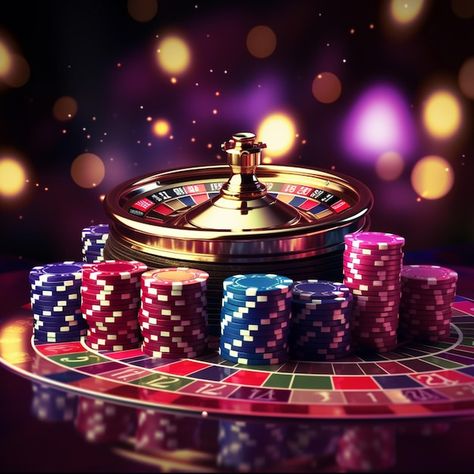 Casino Roulette, Jackpot Casino, Purple Background, Casino Bonus, Purple Backgrounds, Casino Games, Premium Photo, Easy Steps, Poker