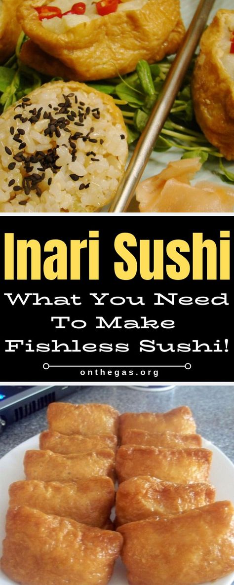 Making Sushi Rice, Tofu Sushi, Inari Sushi, Melting Pot Recipes, Sushi Fillings, Fried Sushi, Sushi Recipes Homemade, Deep Fried Tofu, Shellfish Recipes