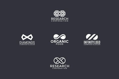 5 logos with infinity sign (4) by pne-design on @creativemarket Infinity Logo, Flash Logo, Cdr File, Wonder Woman Logo, Infinity Sign, Script Type, Logo Set, Creative Sketches, Pencil Illustration