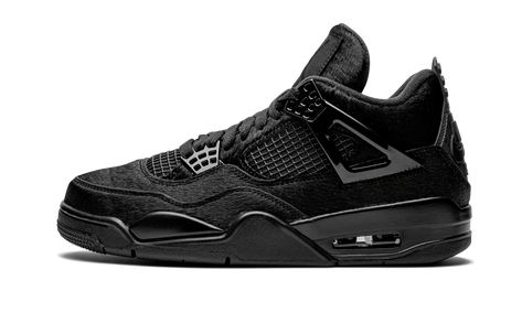 Air Jordan 4 Black Cat, Retro 4s, Jordan Iv, Jordan 4 Black, Lanvin Sneakers, Jordan Model, Balenciaga Sneakers, Retro 4, Air Jordan Sneakers