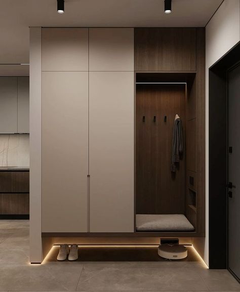 Vestibule Ideas, Shoe Cabinet Design, Hall Wardrobe, Vstupná Hala, Corridor Design, Entrance Furniture, Home Hall Design, Wardrobe Interior Design, Foyer Design