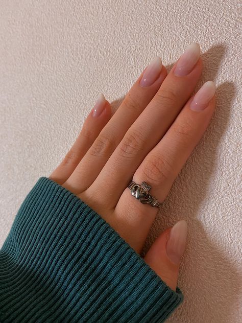 Gradation Nail, Gradation Nails, Nail Idea, Gel Nails, Nails, Ring, White, Beauty, Quick Saves