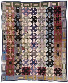 Gees Bend Quilts, Amish Quilt, Vintage Quilts Antiques, String Quilt, Art Colour, Wool Quilts, Amish Quilts, Quilt Border, Cozy Quilts