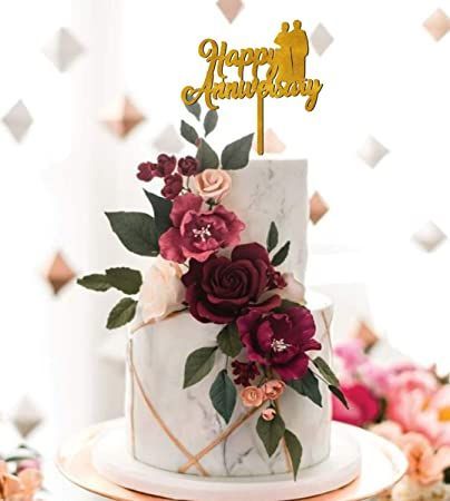 Online anniversary cake delivery in Ahmedabad Personalized Wedding Cake Topper, Mr And Mrs Cake, Wedding Cake Images, Rustic Wedding Cake Toppers, Cake Pricing, Boda Mexicana, Personalized Wedding Cake Toppers, Rustic Wedding Cake, Custom Wedding Cake Toppers