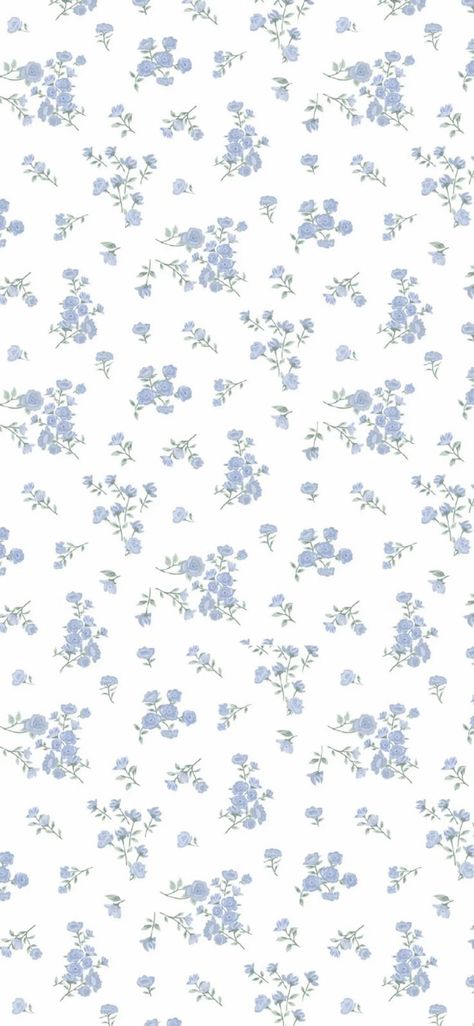 App Ikon, Blue Floral Wallpaper, Cute Home Screen Wallpaper, Blue Flower Wallpaper, Cute Summer Wallpapers, Cute Blue Wallpaper, Bow Wallpaper, Floral Wallpaper Iphone, Vintage Flowers Wallpaper