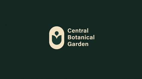 Central Botanical Garden Branding on Behance Botanical Branding Design, Wellness Logo Design Inspiration, Garden Branding, Northern Garden, Cycling Logo, Supermarket Logo, Garden Logo, Logo Garden, Foundation Logo