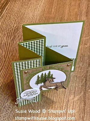 Double Z Fold Christmas Cards Ideas, Accordian Fold Card Ideas, Folded Cards Tutorial, Fun Fold Cards Tutorials Templates Free, Stampin Up Fancy Fold Cards, Folded Christmas Cards, Greeting Card Ideas, Stampin Up Weihnachten, Accordion Cards