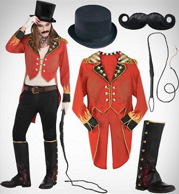 Horror Costumes, Clown Scary, Scary Clown Costume, Clown Costumes, Ringmaster Costume, Horror Halloween Costumes, Circus Costumes, Halloween Circus, Horror Costume