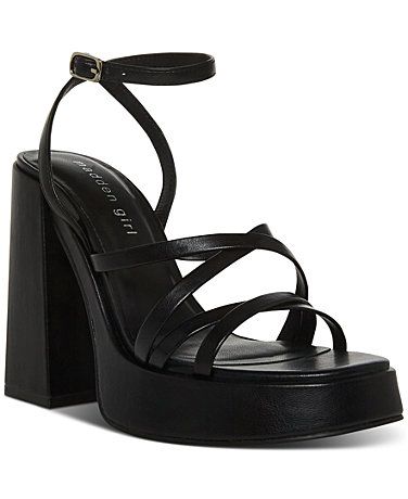 Madden Girl Womens Shoes - Macy's Dr Shoes, Madden Girl, Dress Sandals, High Heel Pumps, Black Pumps, Shop Sandals, Boys Shoes, Platform Sandals, Black Sandals