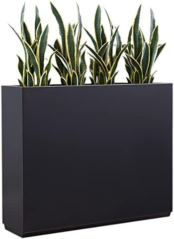 Tall Planter Boxes, Indoor Planter Box, Metal Divider, Rectangular Planter Box, Metal Planter Boxes, Rectangular Planters, Plant Box, Tall Planters, Indoor Planter