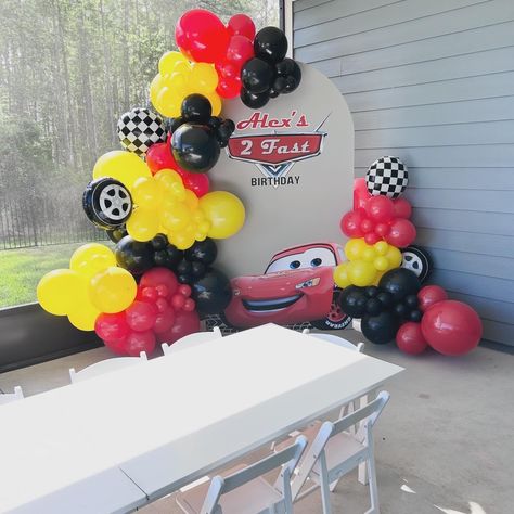 Vroom into fun at our Cars Themed Party! 🚗 Custom signs, pit stops, and racing fun ahead! 🏁✨ #CarParty #RacingFun #CustomSigns Cars Themed Party, Disney Cars Cake, Cars Theme Cake, Baby Birthday Party Theme, Birthday 5, Disney Cars Birthday, Cars Birthday Party Disney, Car Themed Parties