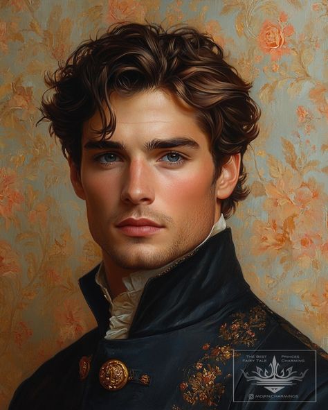 Male Character Art, Mythical Creatures Fantasy, Male Character, Art Portraits, Regency Era, Dirty Blonde, Story Inspiration, Prince Charming, Character Portraits