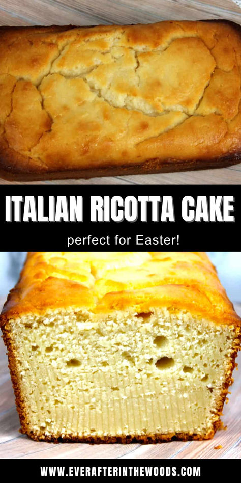 Italian Ricotta Cake Ricotta Cake Recipes, Cake Recipe From Scratch, Ricotta Cake, Italian Cake, Cake Recipes From Scratch, Pinterest Party, Recipe From Scratch, Cookies Recipes, Melting Pot