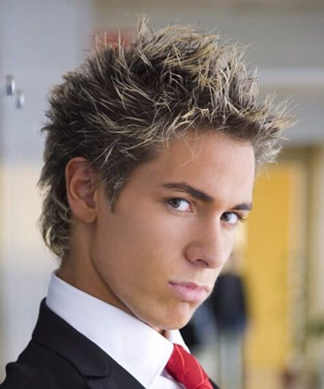 50 Spiky Hairstyles for Men to Get that 2000s Look | MenHairstylist.com 00s Hairstyles, 2000 Hairstyles, Spikey Hair, 2000s Hairstyles, Short Spiky Hairstyles, Y2k Hairstyles, Hot Hair Colors, Spiky Hair, Spiked Hair