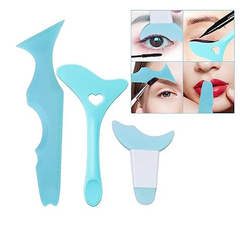 FMOYSIEN 3PCS Eyeliner Stencils Mascara Shield Silicone Eyeliner Applicator Tool Multifunctional Makeup Tool Eyeshadow Lipstick Mascara Eyeliner Guide Wing Eyeliner Tool for Beginners(Blue) Check more at https://uk.productsoffer.in/fmoysien-3pcs-eyeliner-stencils-mascara-shield-silicone-eyeliner-applicator-tool-multifunctional-makeup-tool-eyeshadow-lipstick-mascara-eyeliner-guide-wing-eyeliner-tool-for-beginnersblue/ Eyeliner Stencils, Eyeliner Tool, Color Wheel Design, Mascara Shield, Eyeliner Guide, Wing Eyeliner, Shaper Tools, Princess Images, Eyeliner Stencil