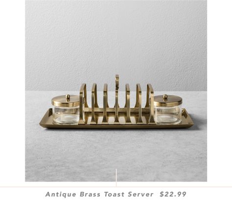 Antique Brass Toast Server $22.99 Metal Cake Stand, Brass Desk Lamp, Serving Stand, Hearth & Hand With Magnolia, Toast Rack, Serving Cart, Chip And Joanna Gaines, Hearth And Home, Hearth And Hand