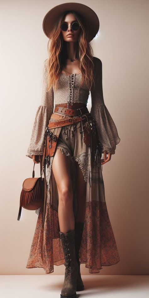 Salem Witches, Look Hippie Chic, Moda Hippie, Look Boho Chic, 70 Fashion, Mode Hippie, Bohemian Style Clothing, Estilo Hippie, Boho Style Outfits