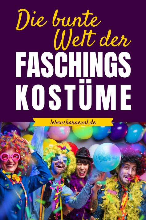 Sie haben keine Idee für einen Faschingskostüm. Wir können helfen! Wir haben für Sie Ideen vorbereitet, die Ihnen bei der Auswahl eines tollen Faschingskostüm helfen können. Kostüme auf dieser Party sind sehr wichtig. Farbe, viel Schmuck und Make-up ist das, was jedes Kostüm besonders macht. Gestalten Sie Ihr originelles und interessantes Kostüm. Mit unseren Ideen finden Sie ganz einfach die perfekte Faschingskostüme. #fasching #party #feiern #faschingskostüm #kostüm #freunde #lebenskarneval Diy Karneval, Break Free, Make Up, Halloween