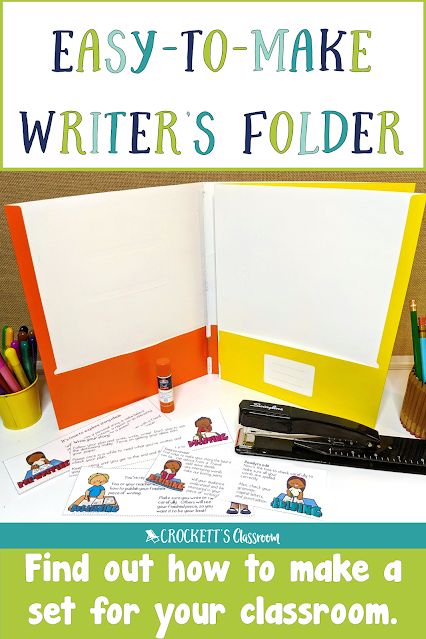 Writers Workshop Folders, Writing Personal Narratives, Student Writing Folders, Writing Block, Writing Interventions, 6th Grade Writing, Writing Organization, Writing Folders, Writing Portfolio