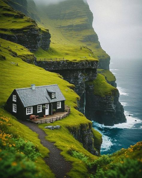 (1) Grace and Serendipity on Tumblr Faroe Islands Denmark, Faroe Islands, Beautiful Places In The World, Most Beautiful Places, Belle Photo, Beautiful Views, Beautiful World, Travel Dreams, Beautiful Landscapes