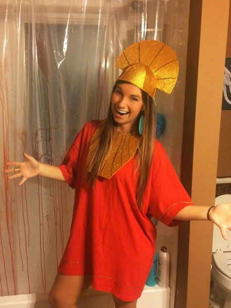 Kuzco Costume Women, Empowers New Groove Costume, Emporers New Groove Costume, Movie Character Costumes Diy, Emperors New Groove Costume, Y2k Halloween Costume, Disney Costumes Diy, Spirit Halloween Costumes, Emperor's New Groove