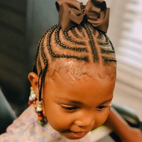 Kids Cornrow Hairstyles, Black Baby Girl Hairstyles, Daughter Hairstyles, Toddler Braided Hairstyles, Cute Toddler Hairstyles, Black Kids Braids Hairstyles, Kids Curly Hairstyles, Kid Braid Styles, Lil Girl Hairstyles