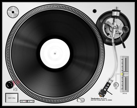 Technics SL-1200 top down view by johnnyinternets.deviantart.com on @deviantART Technics Sl 1200, Technics Turntables, Dj Decks, Record Turntable, Dj Room, Electro Dance, Gfx Design, Acid Jazz, Recording Studio Design