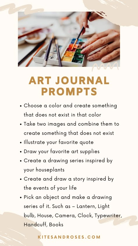 Looking for art journal prompts? This detailed guide covers all the important aspects of art journaling. Pick some colors and start today.