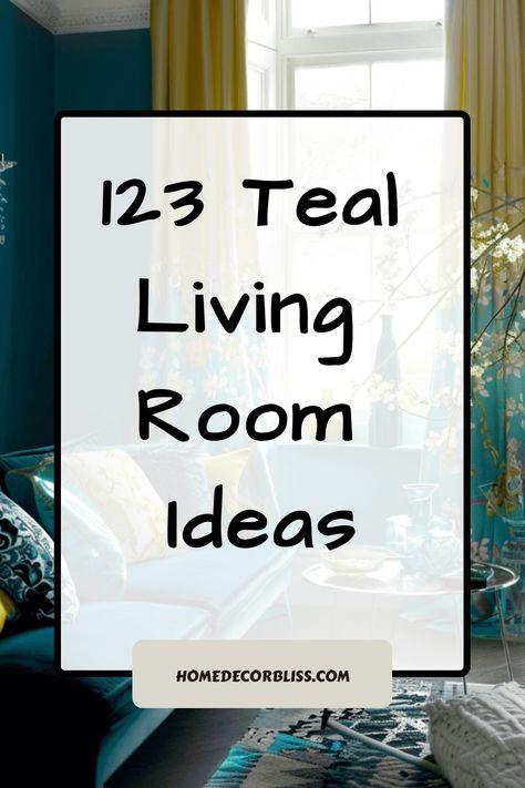 Discover over 123 stunning teal living room ideas to elevate your home decor. From bold accent walls to chic furniture pieces, find inspiration for your next interior design project. Teal is a versatile color that brings a sense of serenity and sophistication to any space. Whether you prefer a modern or traditional style, these ideas will help you create a stylish and cozy living room that showcases your unique taste. Teal And Ivory Living Room, Living Room Teal Sofa Decor, Wallpaper For Teal Sofa, Teal And Gray Sofa Living Room, Sage And Turquoise Living Room, Teal Color Living Room Ideas, Teal Black And Tan Living Room, Teal Green Sofa Living Room, Green Walls Living Room Blue Sofa