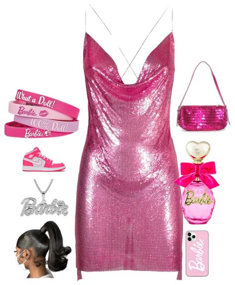 Barbie Vibes Outfit, Movie Inspired Outfits, Shoplook Outfits, Barbie Movie, Pink Girly Things, Barbie Movies, Outfit Maker, Outfit Shoplook, Cute Fits