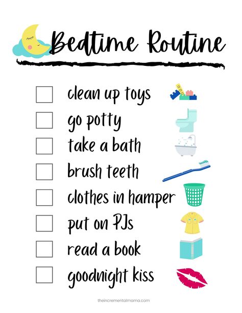 Create a calmer nighttime routine with this free printable bedtime routine chart. It's perfect for toddlers and small kids to create a calm and structured bedtime routine and learn independence. No more bedtime battles with this picture chart for kids! Toddler Bedtime Routine Chart, Bedtime Routine Checklist, Breaking Curses, Bedtime Chart, Daily Routine Chart For Kids, Toddler Chart, Toddler Bedtime Routine, Bedtime Routine Chart, Chore Chart For Toddlers